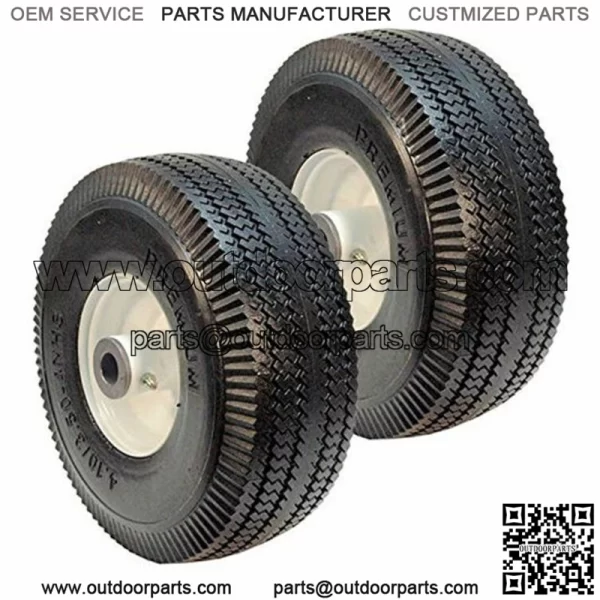 2 Front Wheel Tire  105-347 TimeCutter Z4235 Z4200 SS 4250 Zero Turn Mower + - Image 2