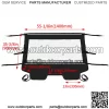 Rear Window Soft Windshield Windscreen Fits 2014-2023 Kawasaki TERYX 4 800 Model (For: Kawasaki Teryx4 800) - Image 2
