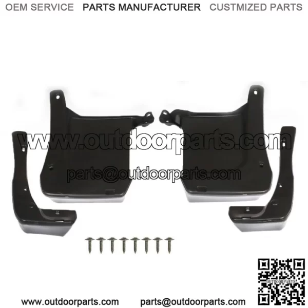 For 2013-2015 Honda Accord Mud Flaps Guards Splash Protectors Front Rear 4Pcs