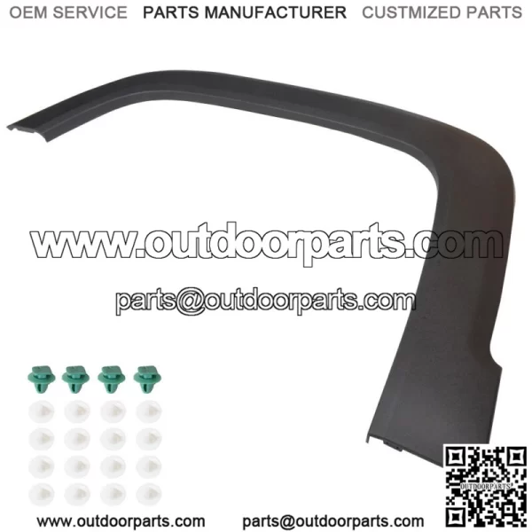 Fender Flares For 2015 2016-2023 Jeep Renegade Front Left CH1290113 Dark Gray - Image 2