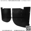 Rear Wheel Inner Liner Mud Guards Fenders For 13-17 Polaris Ranger XP900 XP1000 - Image 2