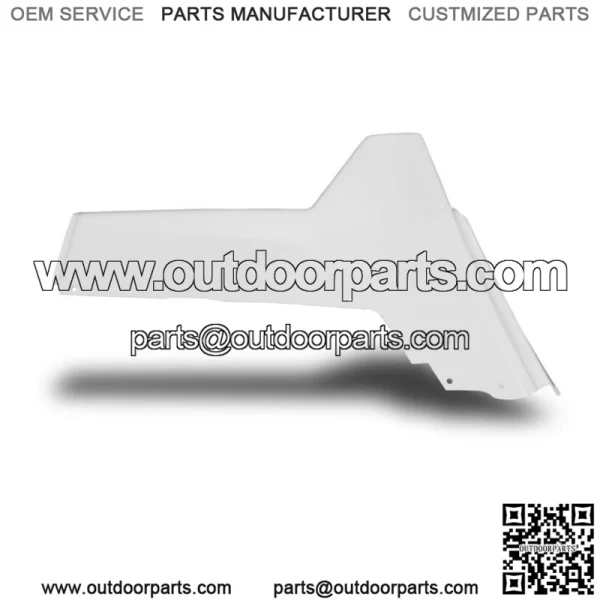 NEW POLARIS RZR 800 800S RAZOR WHITE PLASTIC REAR FENDERS RZR S RZR4 (For: Polaris)