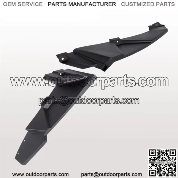 4pcs Rear XXL Extended Fender Flares Compatible with Polaris RZR 1000 2014-2023 (For: Polaris) - Image 2
