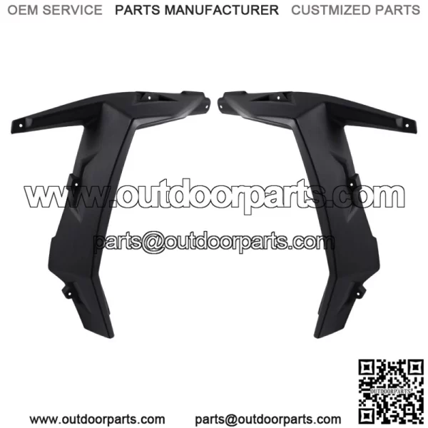 2pcs Front XXL Extended Fender Flares Compatible with Polaris RZR 1000 2014-2023 (For: Polaris) - Image 3