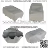 Gray Center Console Lid Armrest Cover Leather For 11-19 Dodge Durango - Image 3