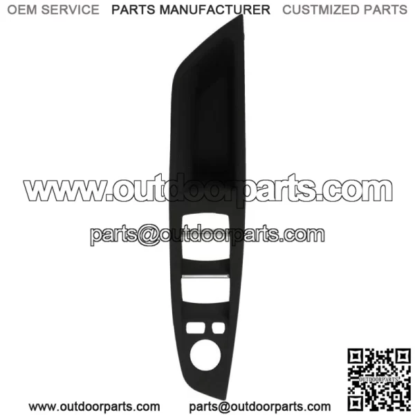 Inner Door Panel Handle Pull Trim Cover Set For 2010-2016 BMW 5 Series F10 F11 - Image 5