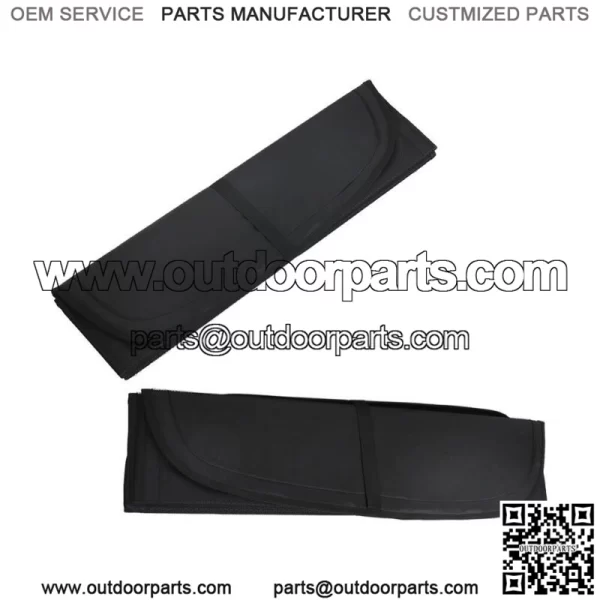 Insulated Blackout 4Season Rear Door Window Covers  For Ford Transit Van 2015-23 - Image 2