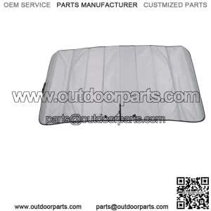 Insulated Blackout Front Windshield Cover For 2007-2022 Mercedes-Benz NCV3/VS30