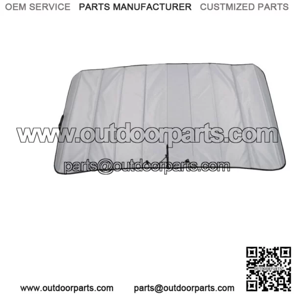 Insulated Blackout Front Windshield Cover For 2007-2022 Mercedes-Benz NCV3/VS30