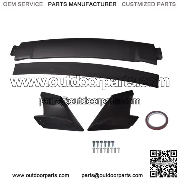 Mugen style Rear Trunk Spoiler Wing Unpainted for Honda 2006-11 Civic 4DR Sedan - Image 3