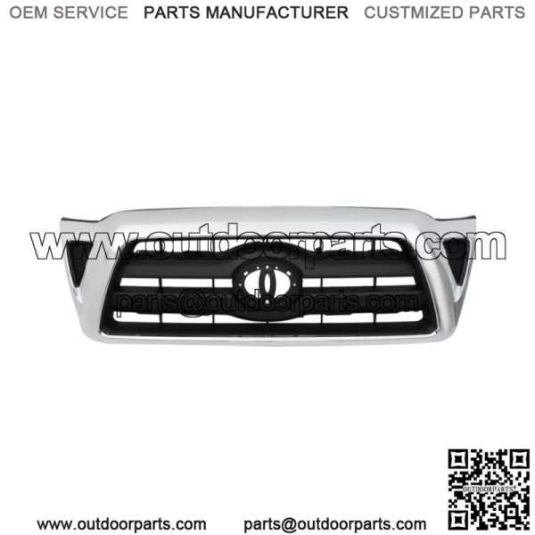Front Bumper Grille Fit For 2005-11 Toyota Tacoma Chrome 5310004360