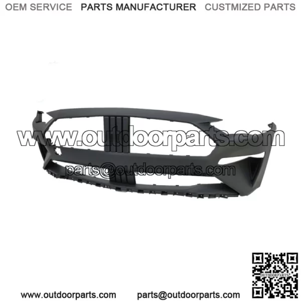 Front Bumper Cover With Tow Hook Hole For 2018-2021 Ford Mtang EcoBoost/GT