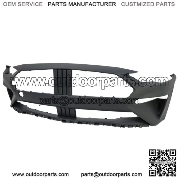 Front Bumper Cover With Tow Hook Hole For 2018-2021 Ford Mtang EcoBoost/GT - Image 3