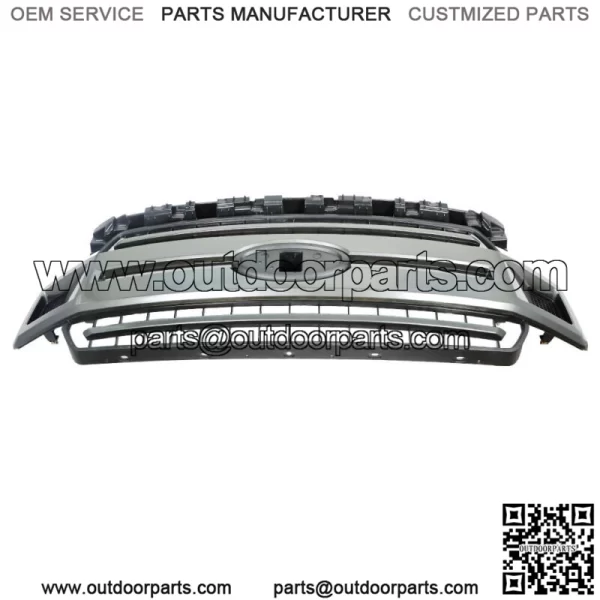 JL3Z-8200-FCPTM Front Upper Hood Grille Gray For Ford F-150 XLT XL 2018-2020 - Image 2