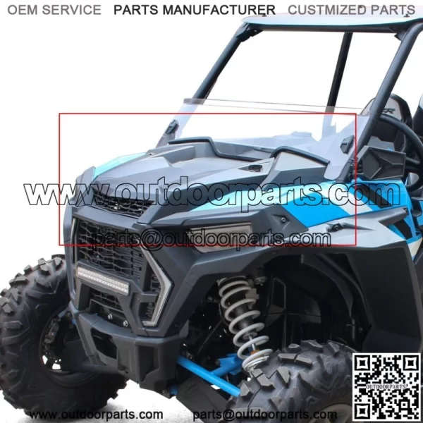 Hood Scoop Compatible with Polaris Polaris RZR XP 1000/Turbo S 2019-2023 - Image 4