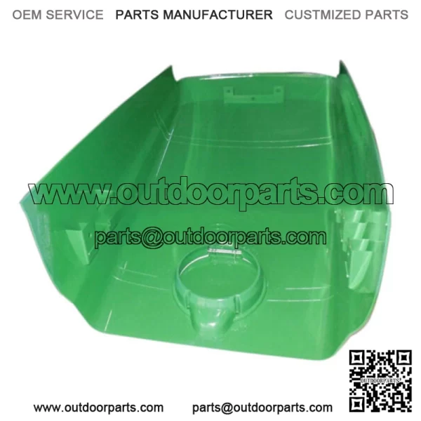 New Upper Hood with Assembled Fuel Door /Catch /Clips Fits John Deere 4300 - Image 4