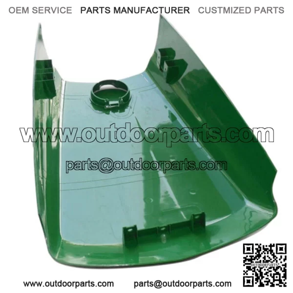 New Upper Hood/ Fuel Door Kit/ CATCH/CLIP/Seal/Stickers Kit fits John Deere 4600 - Image 3