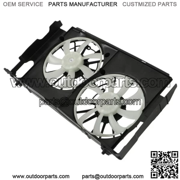 For 2013-2017 Toyota Rav4 Dual Radiator Condenser Cooling Fan Assembly TO3115177 - Image 2