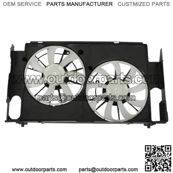 For 2013-2017 Toyota Rav4 Dual Radiator Condenser Cooling Fan Assembly TO3115177 - Image 3