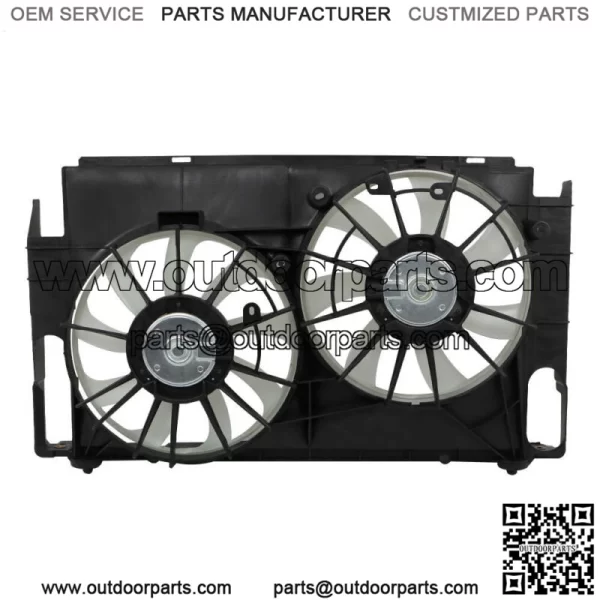 For 2013-2017 Toyota Rav4 Dual Radiator Condenser Cooling Fan Assembly TO3115177 - Image 5