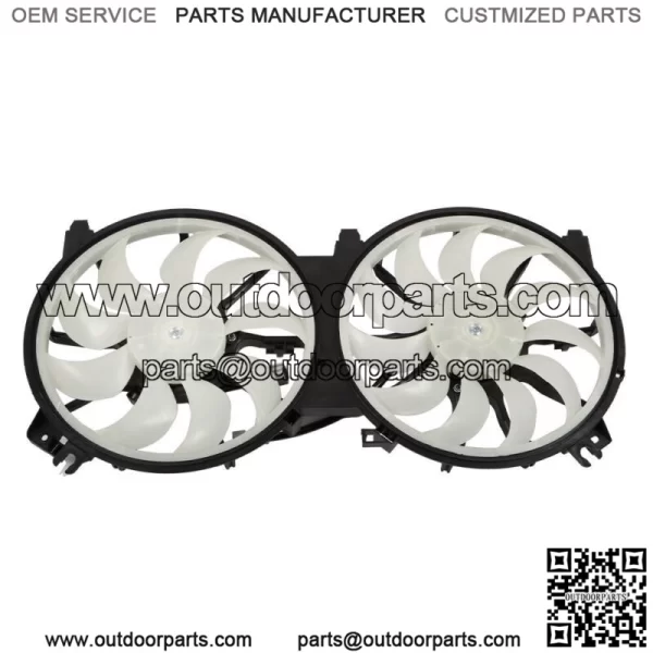 Radiator Cooling Fan Electric For Nissan Altima 2.5L 3.5L 07-16 Maxima 3.5L 2016 - Image 2