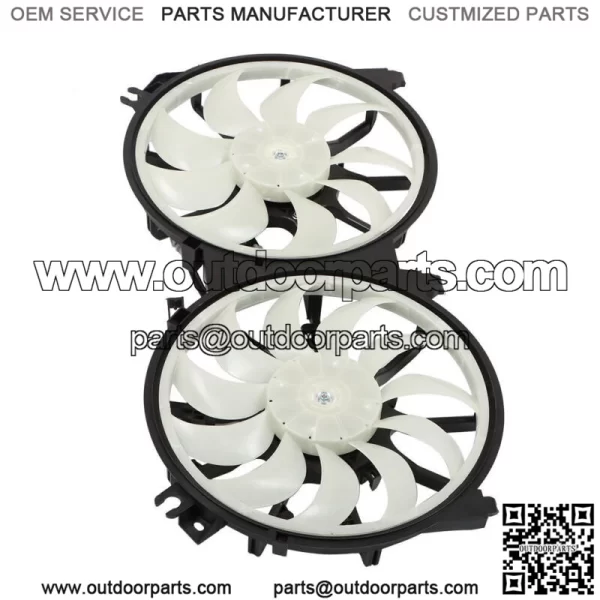 Radiator Cooling Fan Electric For Nissan Altima 2.5L 3.5L 07-16 Maxima 3.5L 2016 - Image 3