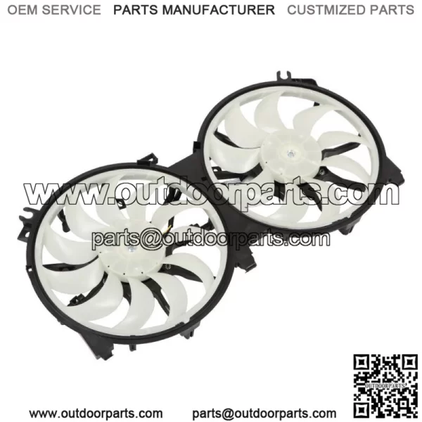 Radiator Cooling Fan Electric For Nissan Altima 2.5L 3.5L 07-16 Maxima 3.5L 2016 - Image 4
