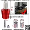 Motorcycle 7/8" 22mm for Y&AMAHA FZR400 1988 1989 1990 2001 2009 2015 2019 FZR 400 Motorcycle Anti-Skid Handles Grips Grips Handlebar Cap - Image 2