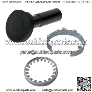 New 14-18 Chevy Silverado GMC Sierra Spare Tire Carrier Lock Cover Jack Tube KIT (For: More than one vehicle)