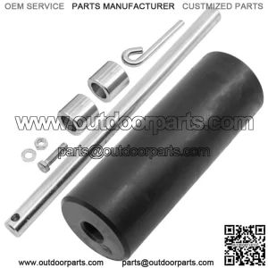 Deck Wheel Roller & Pin For John Deere 445 455 90 96 F510 F525
