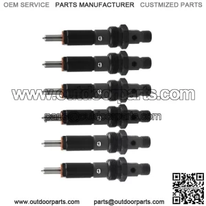 Diesel Fuel Injector Set for 94-98 Dodge Cummins 40-60 HP M14 145 6*14  5.9L