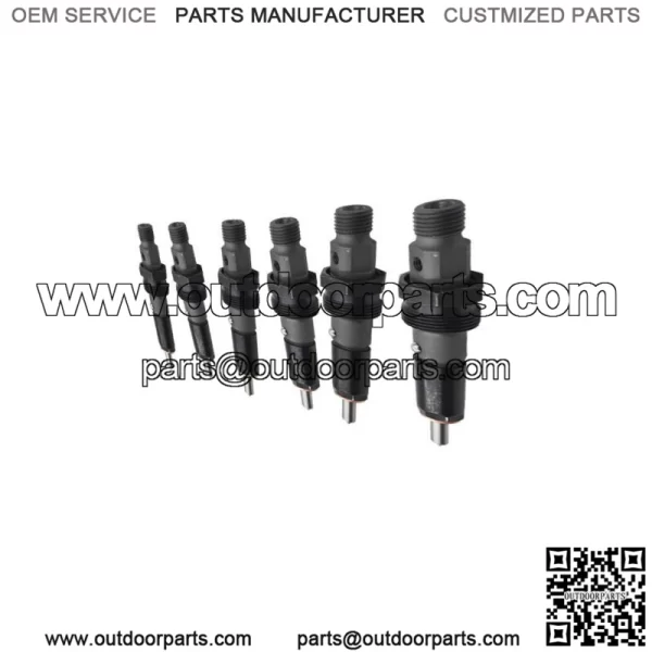 Diesel Fuel Injector Set for 94-98 Dodge Cummins 40-60 HP M14 145 6*14  5.9L - Image 3