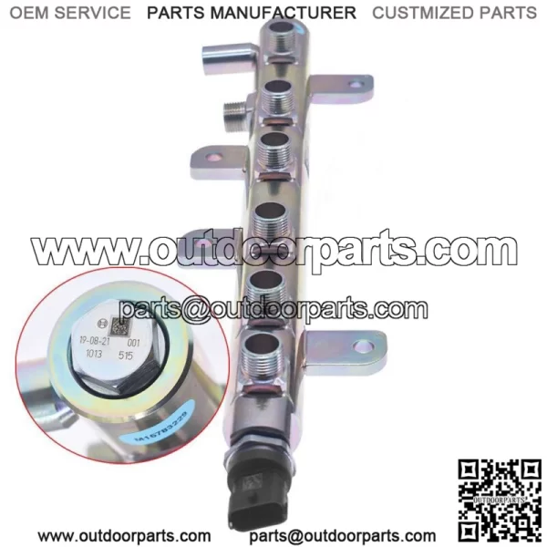 Fuel Rail with Sensor For 2007-2012 Dodge Ram 6.7L Cummins Diesel 0445226044