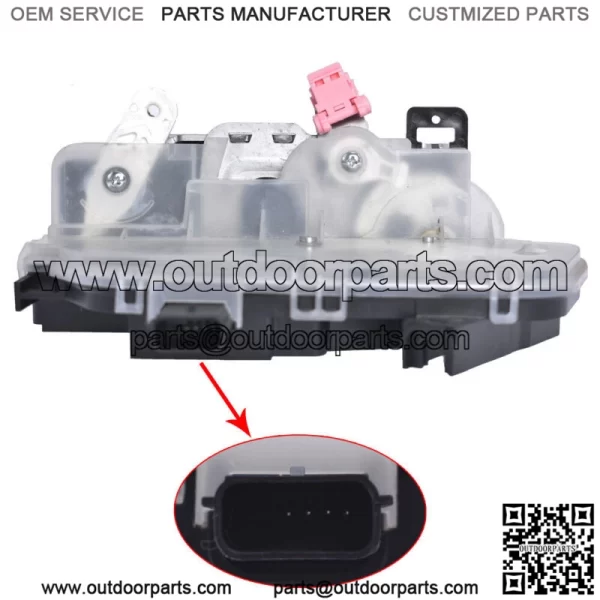 Door Lock Actuator for Ford Explorer 11-19 Taurus Lincoln MKS 11-16 Front Left - Image 2