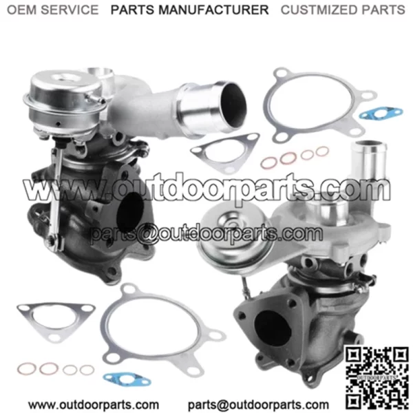 Left & Right Turbo Turbocharger for Ford Explorer 13-19 Lincoln 3.5L MGT1549SL