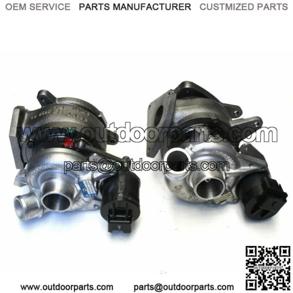 Left+Right Turbocharger Land-Rover Range Rover 3,6 TDV8 200kw Turbo Reman