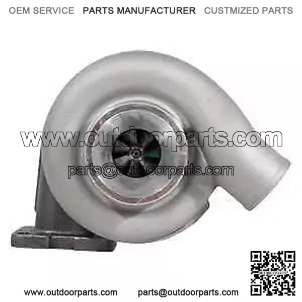 New Turbocharger RE503722: Replaces: 317360 fits John Deere 4039T - Image 2