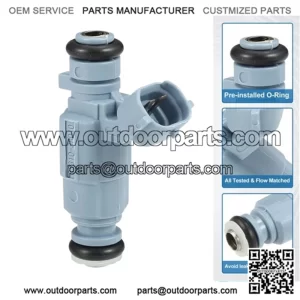 Fuel Injector No.35310-38010-D for Hyundai Sonata 1999-2004 Base 2.4L Blue 1 Pc