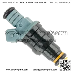 Fuel Injectors Compatible with 1995-1996 E350 Econoline Club Wagon 7.5L,1991-1996 F250 7.5L,1993-1995 Mustang,1991-1997 F350 7.5L,1995-1996 E350 Econoline 7.5L,Replace FJ699 F1TZ9F593C