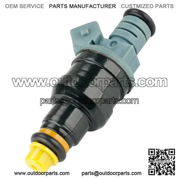Fuel Injectors Compatible with 1995-1996 E350 Econoline Club Wagon 7.5L,1991-1996 F250 7.5L,1993-1995 Mustang,1991-1997 F350 7.5L,1995-1996 E350 Econoline 7.5L,Replace FJ699 F1TZ9F593C - Image 2
