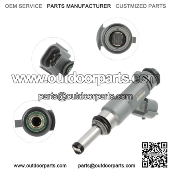 Fuel Injectors ANGLEWIDE FJ744,16600EA000,16600EA00A Fuel Injectors Set fit for 2005-2019 for Nissan for Frontier 2.5L, 12 Holes - Image 2