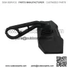 Rear View Center Side UTV ATV Mirror Black 1.75" Bar For Polaris General RZR XP - Image 3