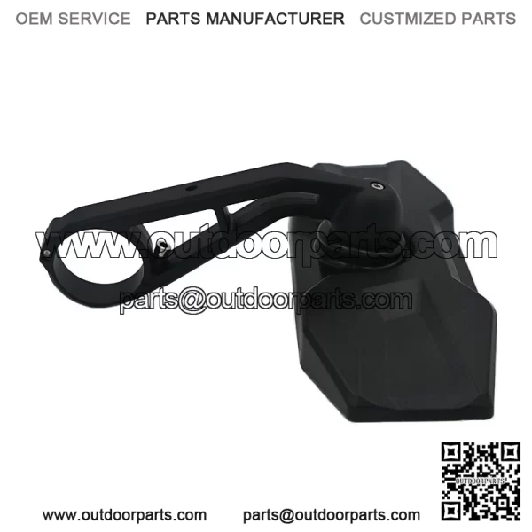 Rear View Center Side UTV ATV Mirror Black 1.75" Bar For Polaris General RZR XP - Image 3