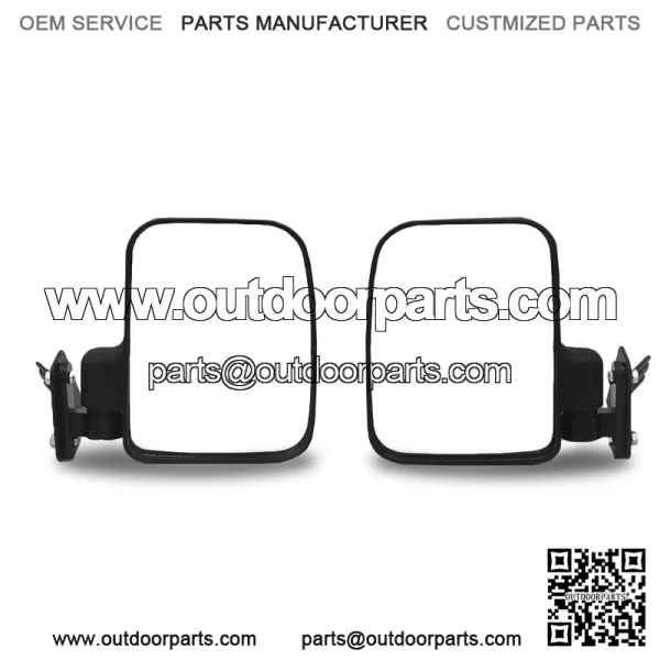 Side Rearview Mirrors Compatible For POLARIS GENERAL 2016+ - Image 2