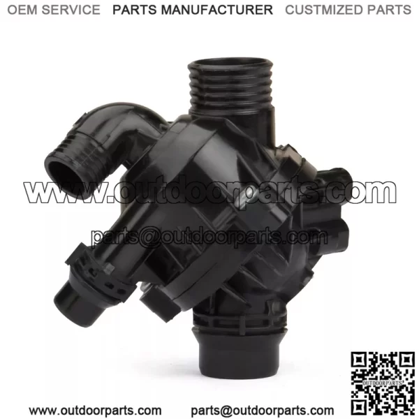 Coolant Thermostat Compatible with BMW E70 X5 E71 X6 3.0L Replace 11537550172