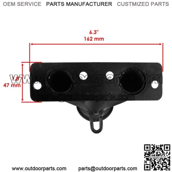 Exhaust Manifold w/ Gasket For Polaris Sportsman 800 EFI 6X6 2009-2014 (For: Polaris Sportsman 800) - Image 3