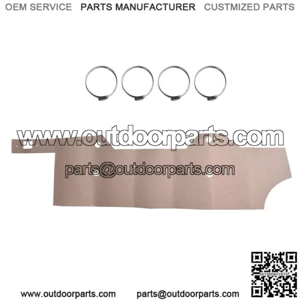 Intake System Rolling Head Snorkel Kit For 1984-2001 Jeep Cherokee XJ Cold-air - Image 3