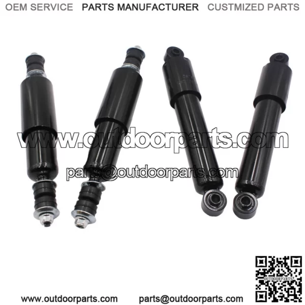 4PCS Golf Cart Front + Rear Shock Absorbers Fits 1981-2008 Club Car DS