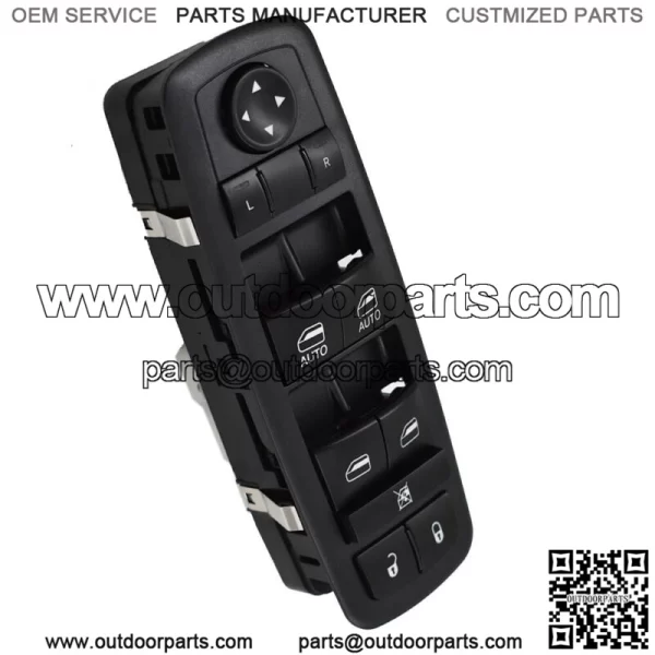 For 2012-13 Dodge Durango 3.6/5.7L Master Power Window Switch Front 68086693AD - Image 2