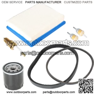 Fits For Club Car DS Maintenance /Tune Up Kit w/Drive Belt Starter Belt 97-04